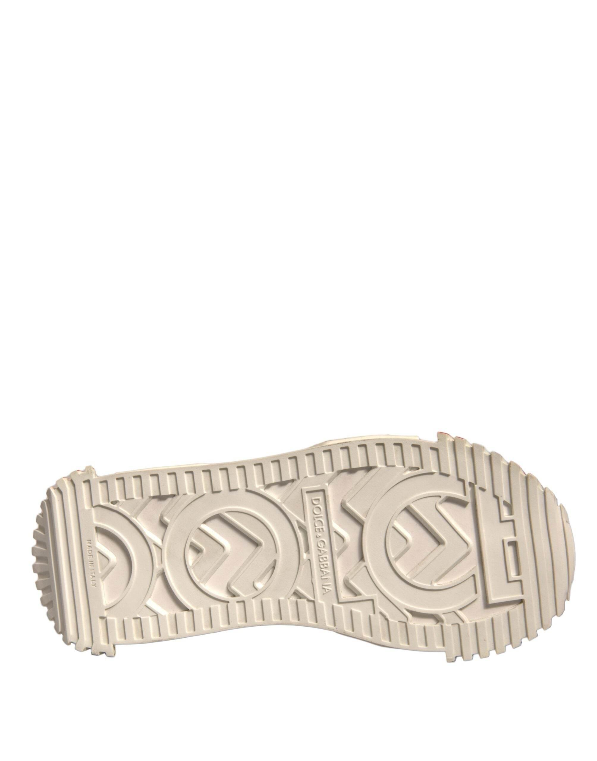 Dolce & Gabbana Multicolor Suede Fabric NS1 Sneakers Shoes - Hilstor