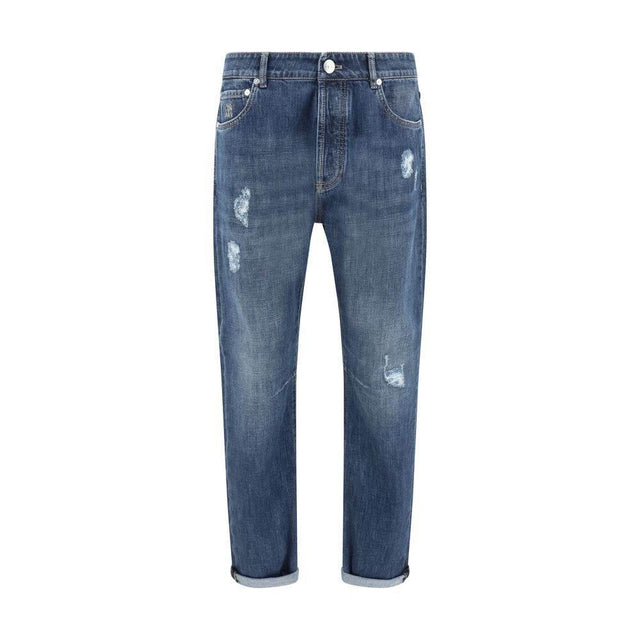 Brunello Cucinelli Worn-out Jeans - Hilstor