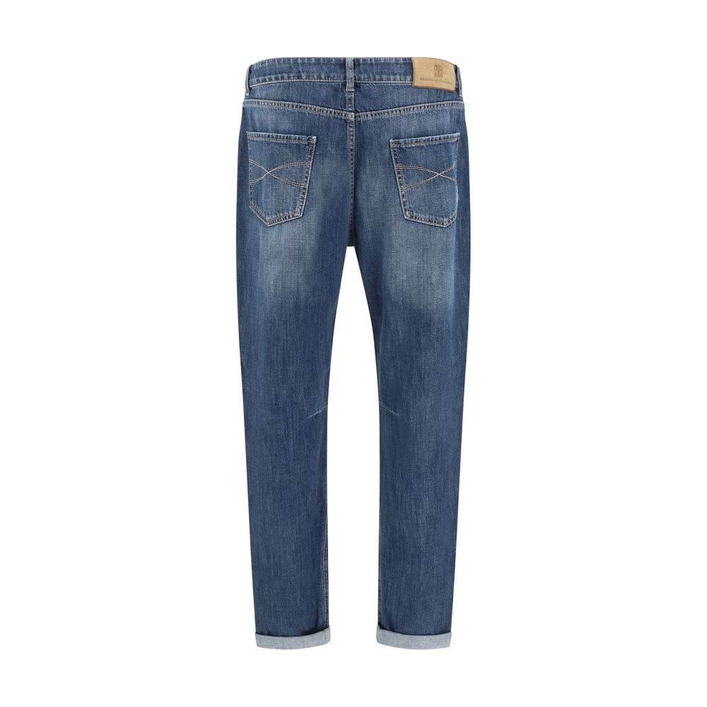 Brunello Cucinelli Worn-out Jeans - Hilstor