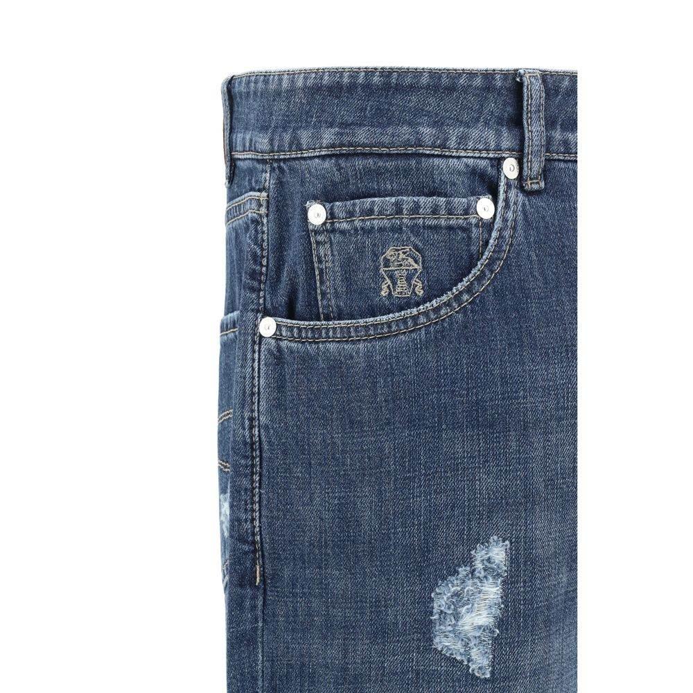 Brunello Cucinelli Worn-out Jeans - Hilstor