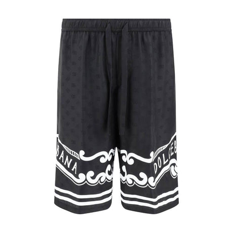 Dolce & Gabbana Silk Shorts - Hilstor