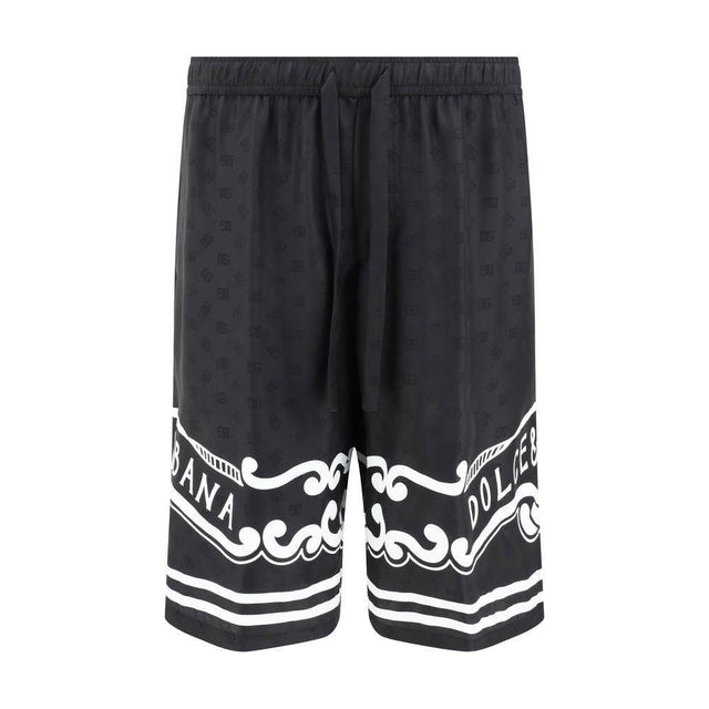 Dolce & Gabbana Silk Shorts - Hilstor