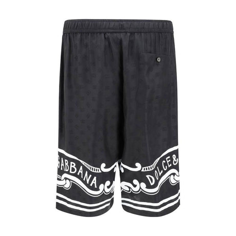 Dolce & Gabbana Silk Shorts - Hilstor