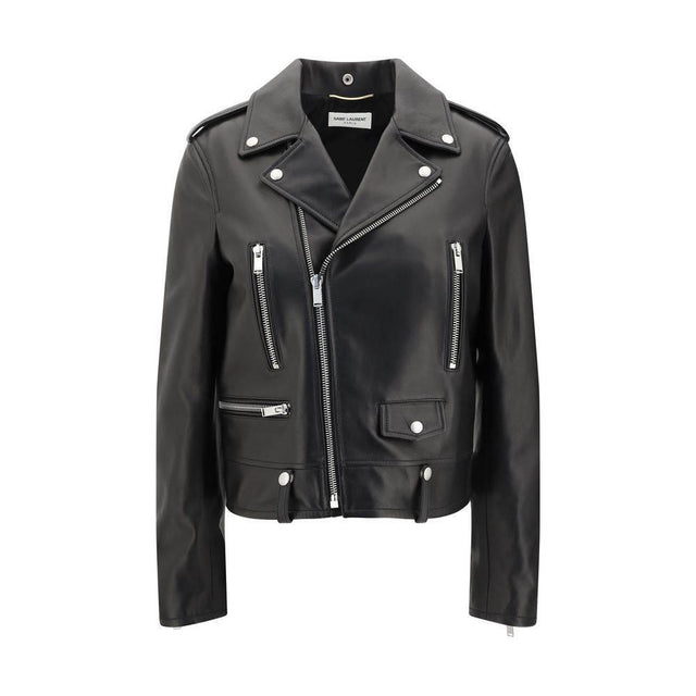 Saint Laurent Leather Jacket - Hilstor