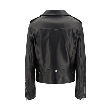 Saint Laurent Leather Jacket - Hilstor