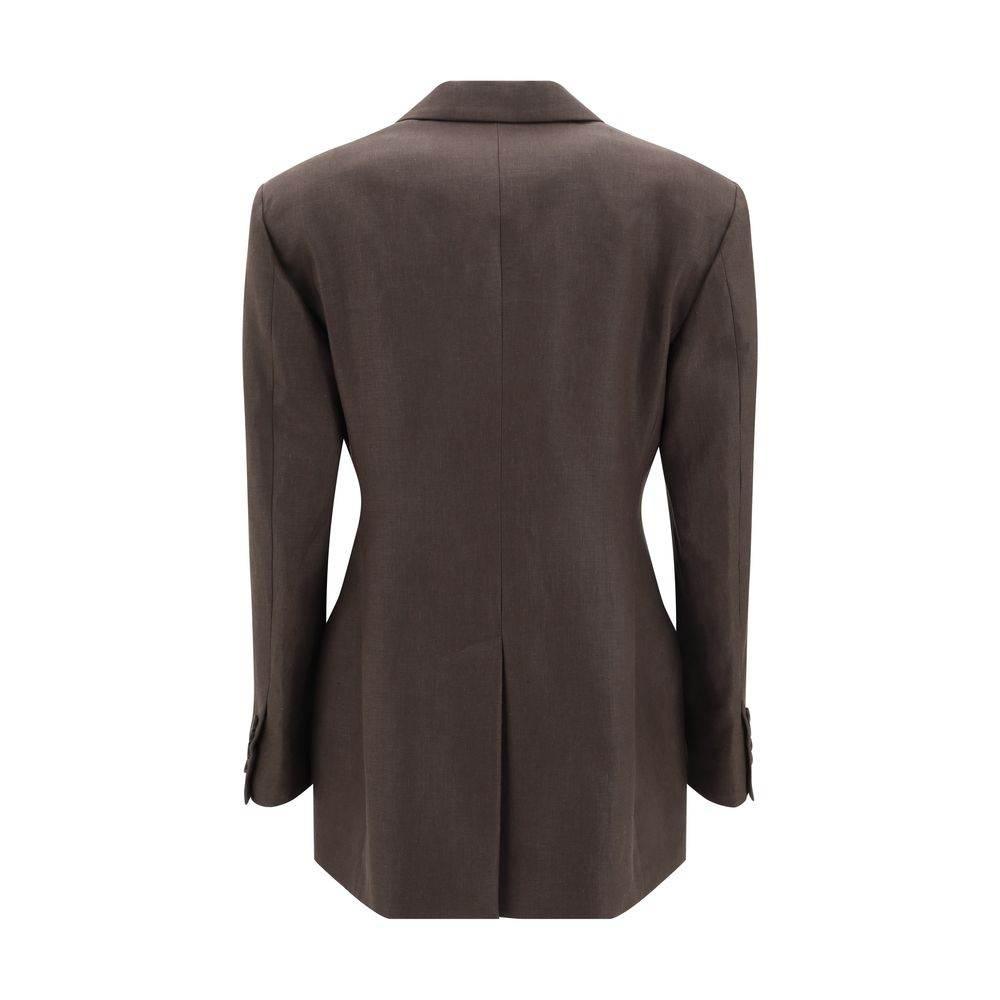 Brunello Cucinelli Linen Blazer Jacket - Hilstor