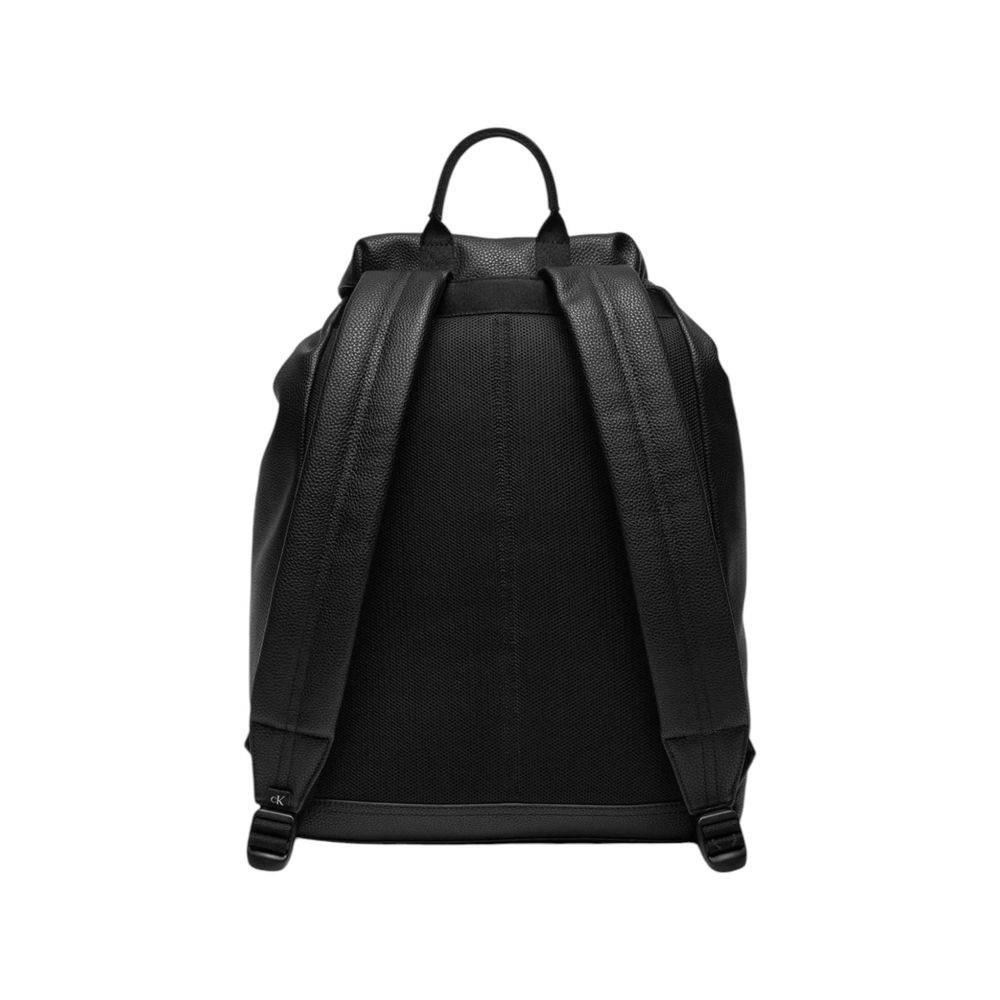 Calvin Klein Jeans Black Polyethylene Backpack - Hilstor
