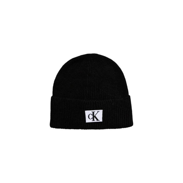 Calvin Klein Jeans Black Acrylic Hats & Cap - Hilstor