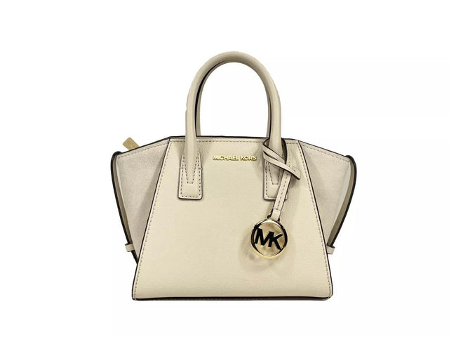 Michael Kors Avril XS Cream Satchel Crossbody Bag Purse - Hilstor