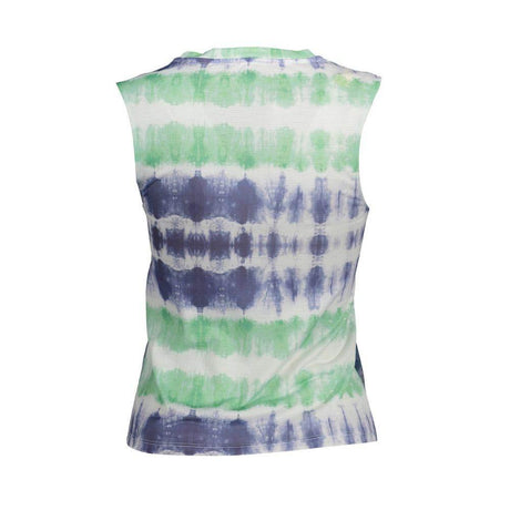 Desigual Light Blue Polyester Women Top - Hilstor