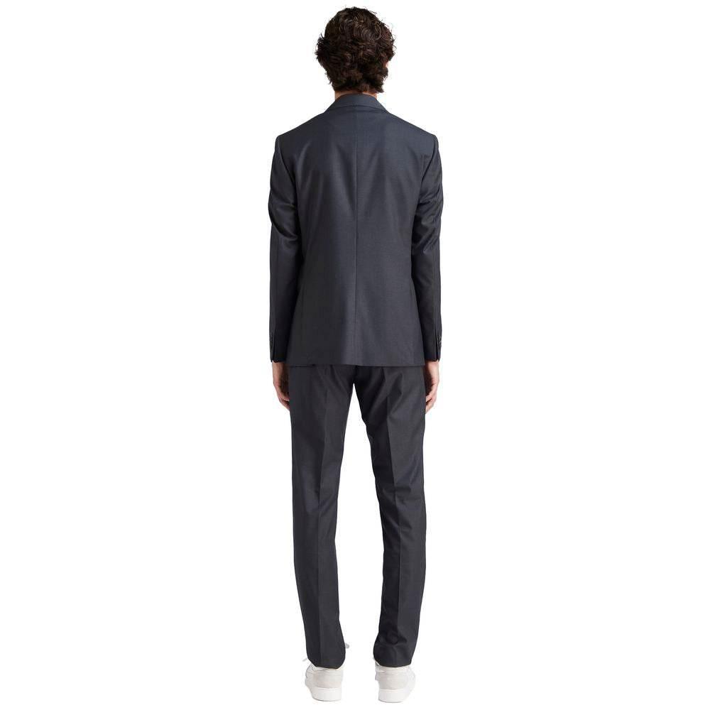AT.P.CO Gray Polyester Men Suit - Hilstor