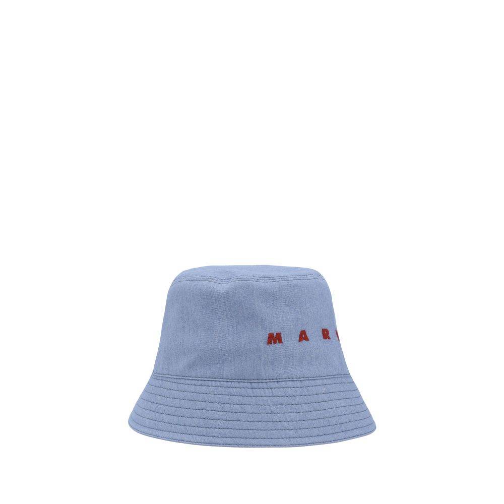 Marni Logoed Bucket Hat - Hilstor