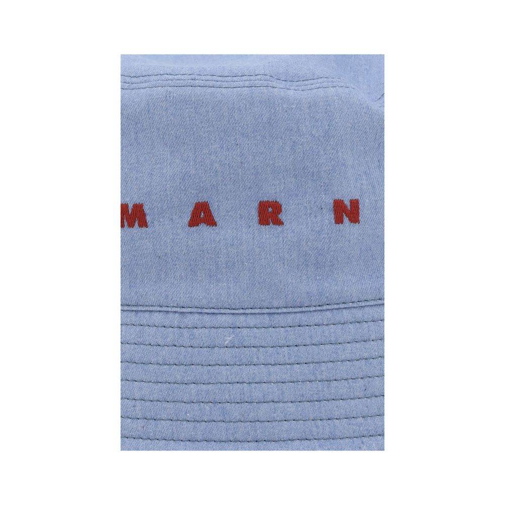 Marni Logoed Bucket Hat - Hilstor