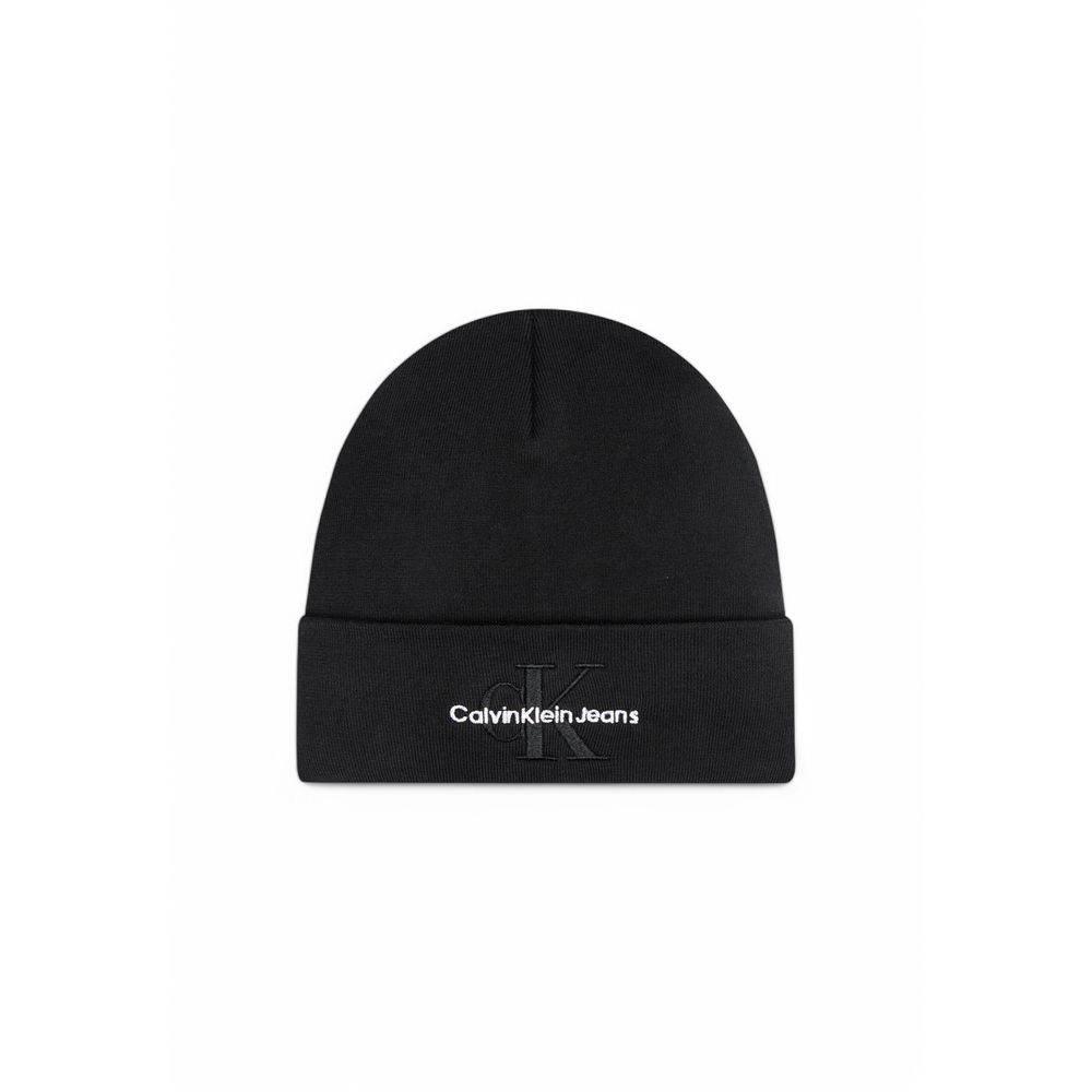 Calvin Klein Jeans Black Organic Cotton Caps Baseball Hat - Hilstor