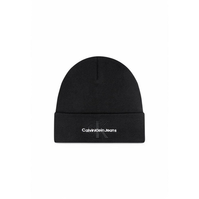 Calvin Klein Jeans Black Organic Cotton Caps Baseball Hat - Hilstor