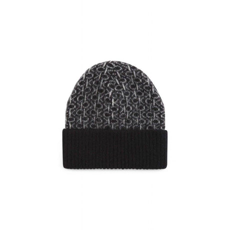 Calvin Klein Black Alpaca Leather Hat - Hilstor