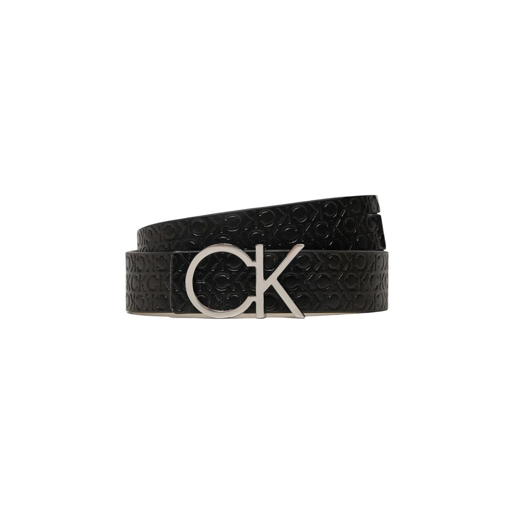 Calvin Klein sort læderbælte