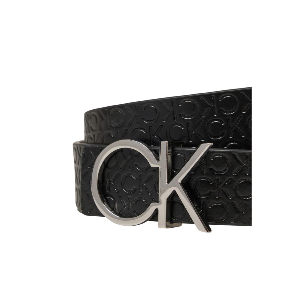 Calvin Klein sort læderbælte