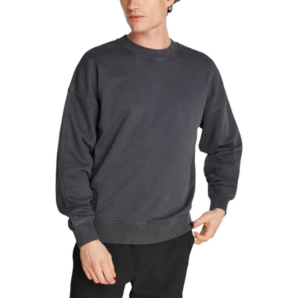 Calvin Klein Jeans Gray Cotton Sweatshirt - Hilstor