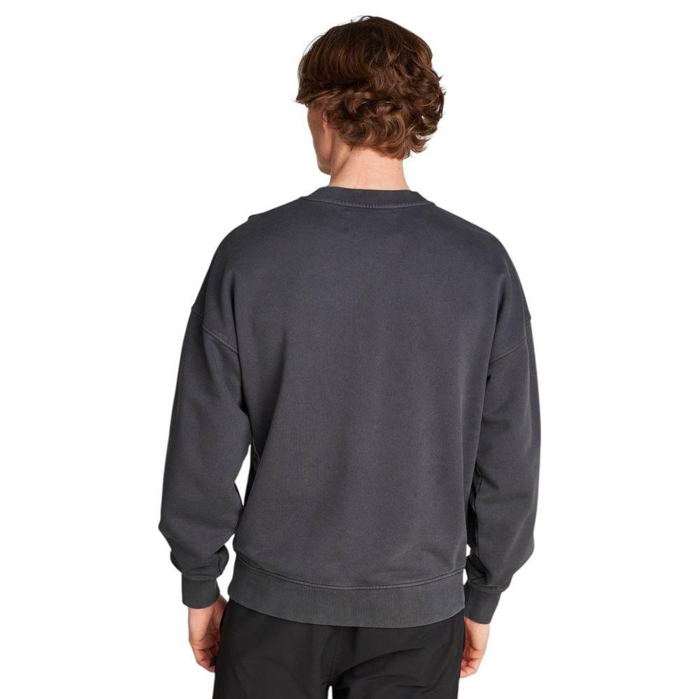 Calvin Klein Jeans Gray Cotton Sweatshirt - Hilstor