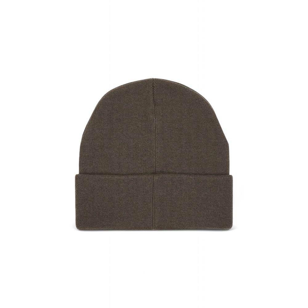 Calvin Klein Jeans Brown Wool Caps Baseball Hat - Hilstor