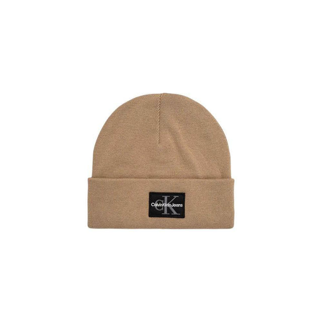 Calvin Klein Jeans Beige Cotton Caps Baseball Hat - Hilstor