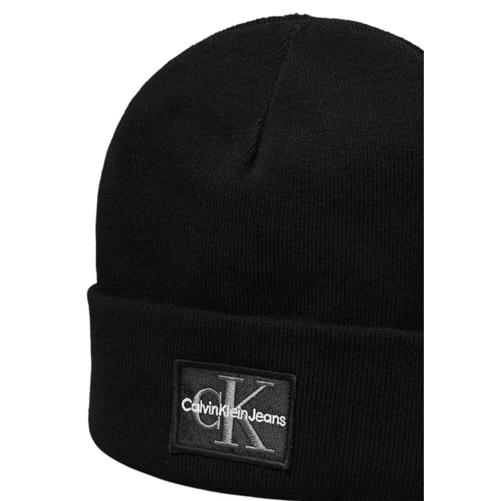 Calvin Klein Jeans Black Cotton Caps Baseball Hat - Hilstor