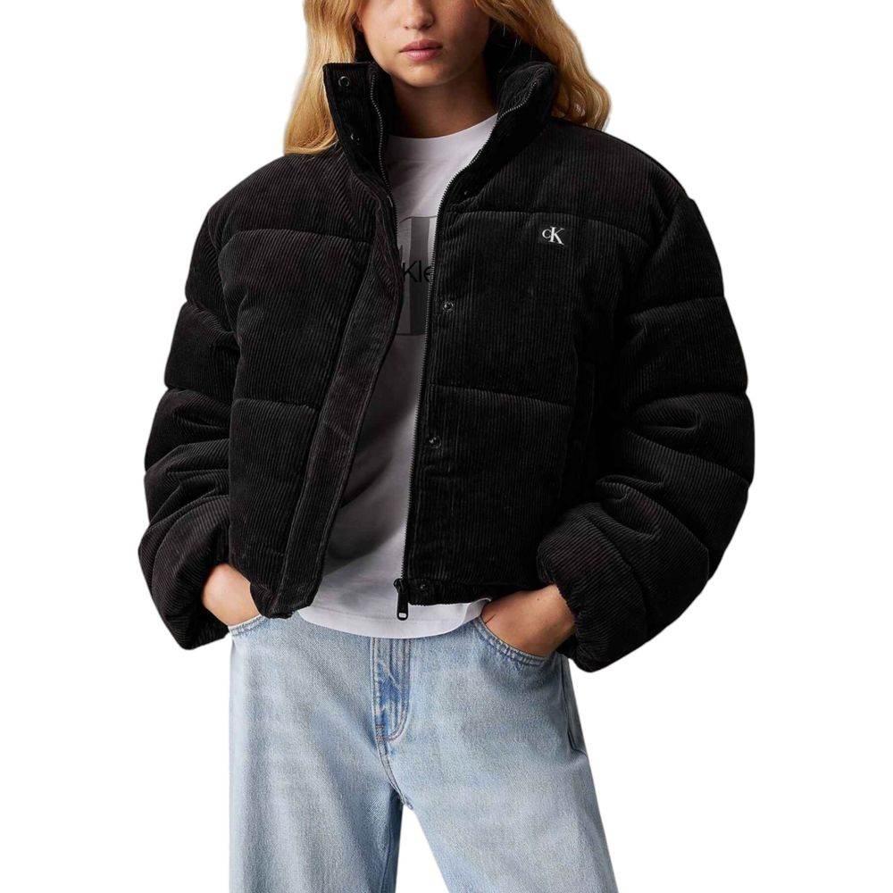 Calvin Klein Jeans Black Polyester Jackets & Coat - Hilstor