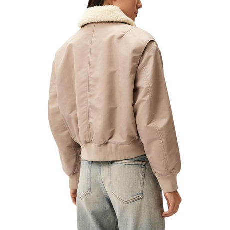 Calvin Klein Jeans Beige Polyester Jackets & Coat - Hilstor