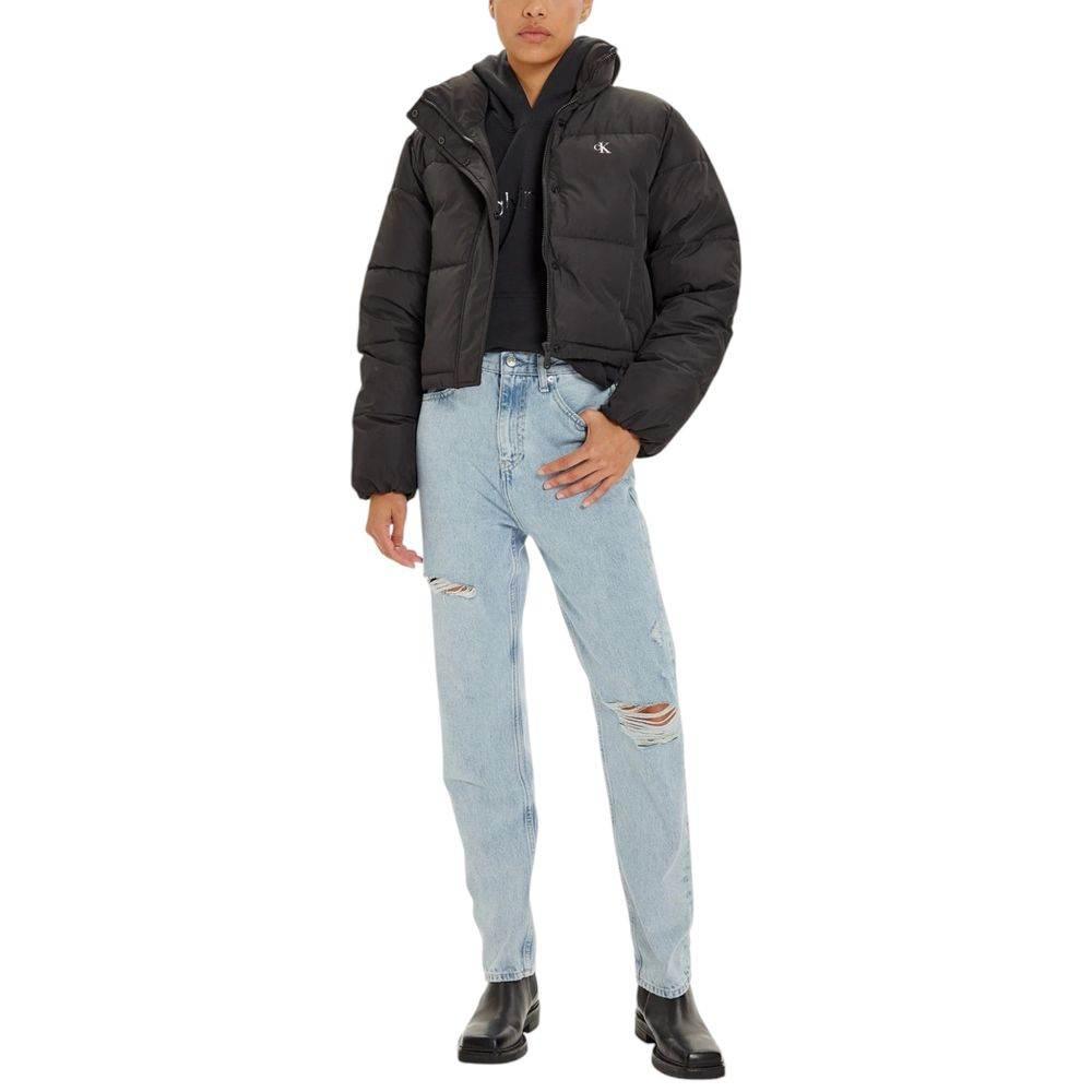Calvin Klein Jeans Black Polyester Jackets & Coat - Hilstor