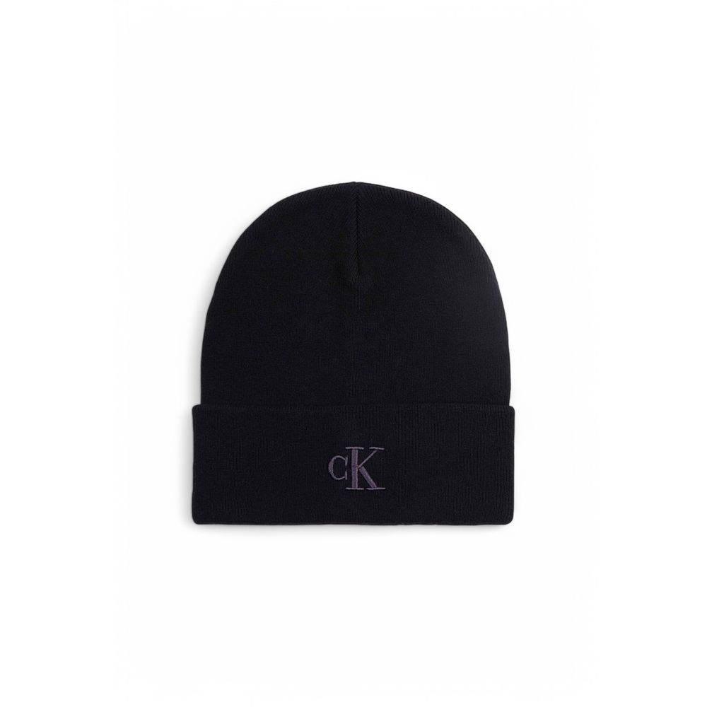 Calvin Klein Jeans Black Wool Caps Baseball Hat - Hilstor