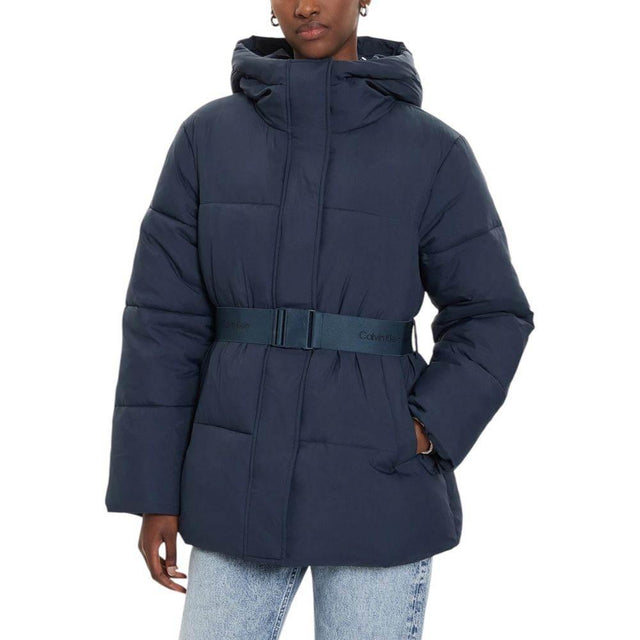 Calvin Klein Jeans Blue Nylon Jackets & Coat - Hilstor
