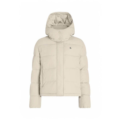 Calvin Klein Jeans Beige Recycled Polyester Jackets & Coat - Hilstor