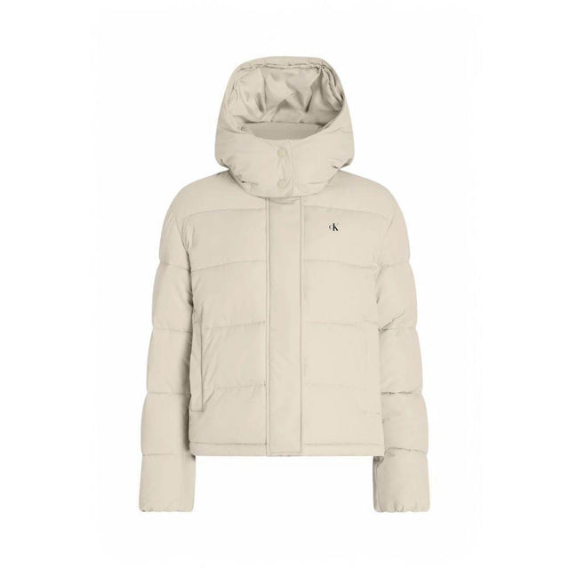 Calvin Klein Jeans Beige Recycled Polyester Jackets & Coat - Hilstor