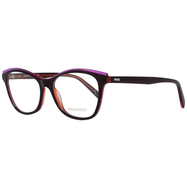 Emilio Pucci Burgundy Women Glasses Frame - Hilstor