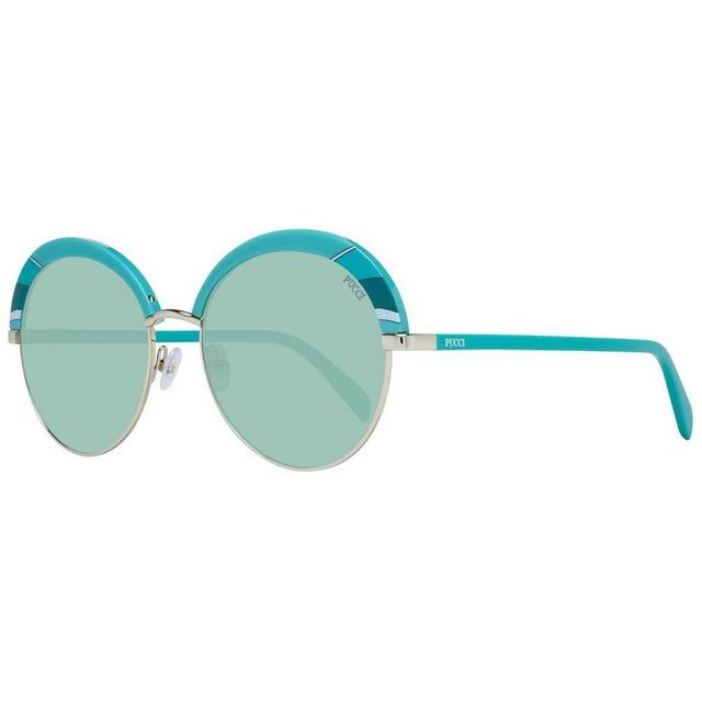 Emilio Pucci Turquoise Women Sunglass - Hilstor