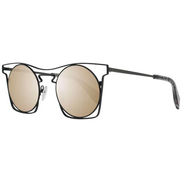 Yohji Yamamoto Black Men Sunglasses - Hilstor