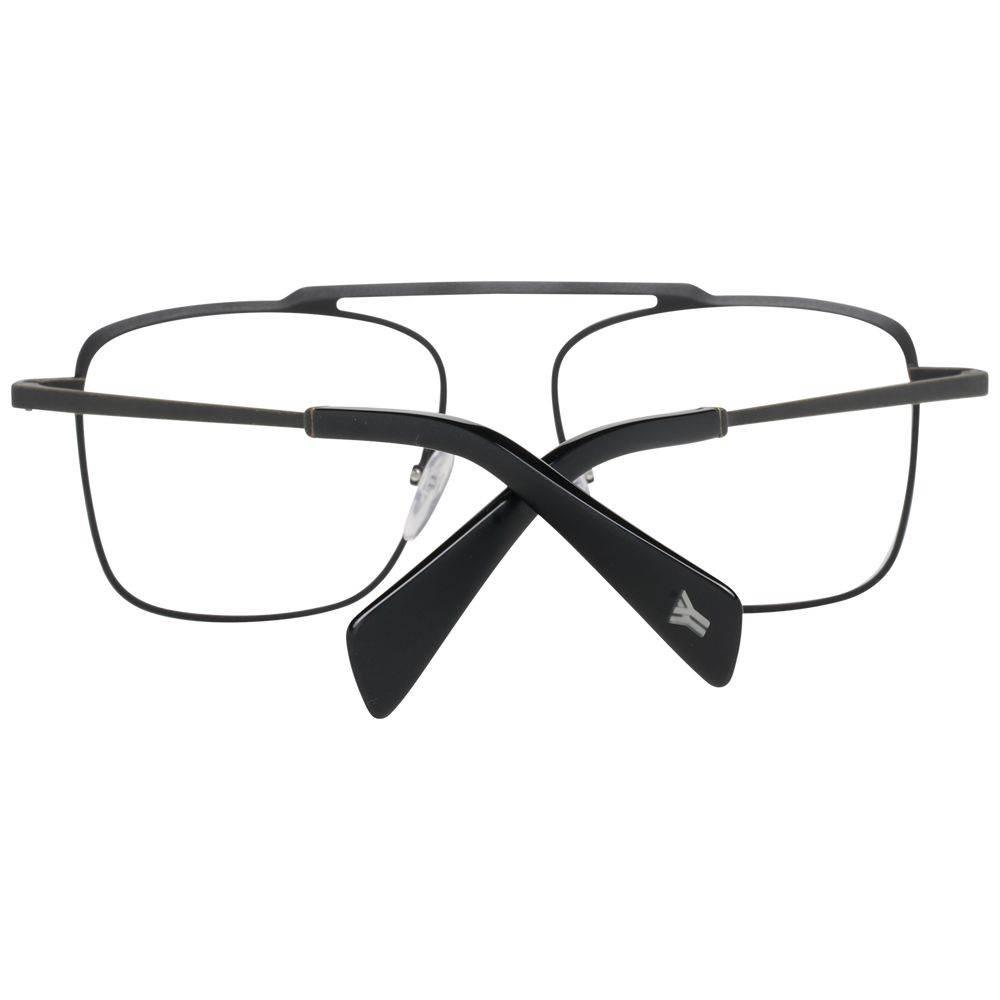Yohji Yamamoto Black Men Optical Frames - Hilstor