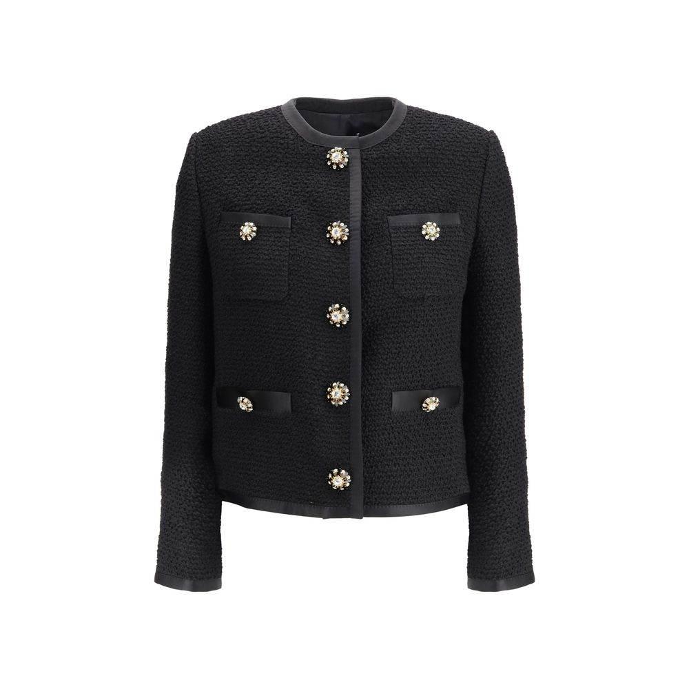Dolce & Gabbana Tweed bouclé short Jacket - Hilstor