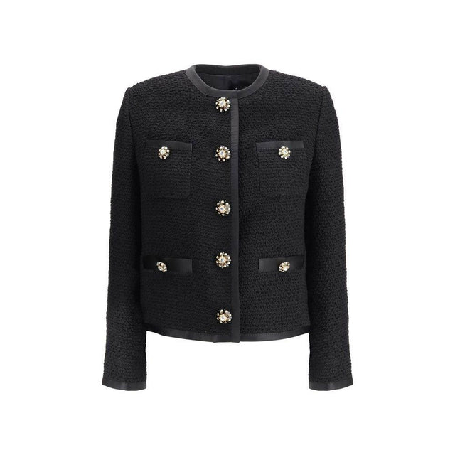 Dolce & Gabbana Tweed bouclé short Jacket - Hilstor