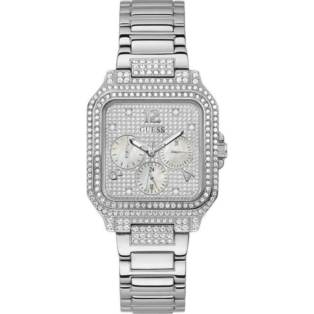 Guess Gray Stainless Steel Watch - Hilstor