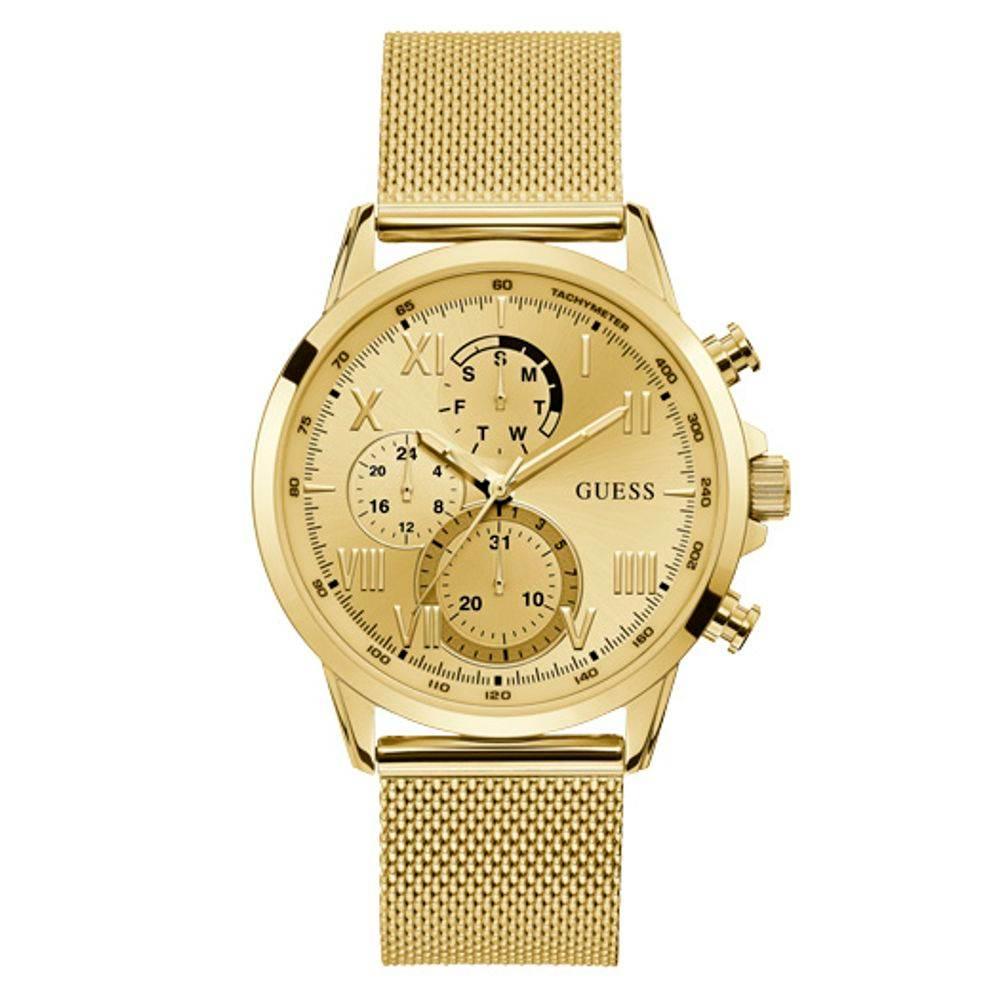 Guess Gold Stainless Steel Watch - Hilstor