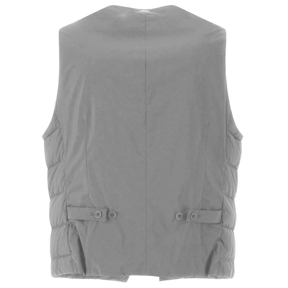 Herno Gray Nylon Vest - Hilstor