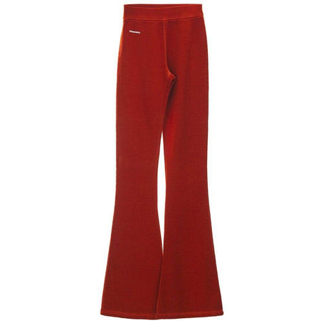 Dsquared² Red Cotton Flared Pant - Hilstor