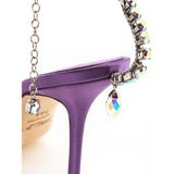 Jimmy Choo Purple Raso Sandal - Hilstor