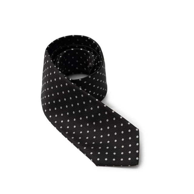 Dolce & Gabbana Black Silk Ties & Bowty - Hilstor