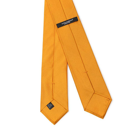 Dolce & Gabbana Orange Silk Ties & Bowty - Hilstor