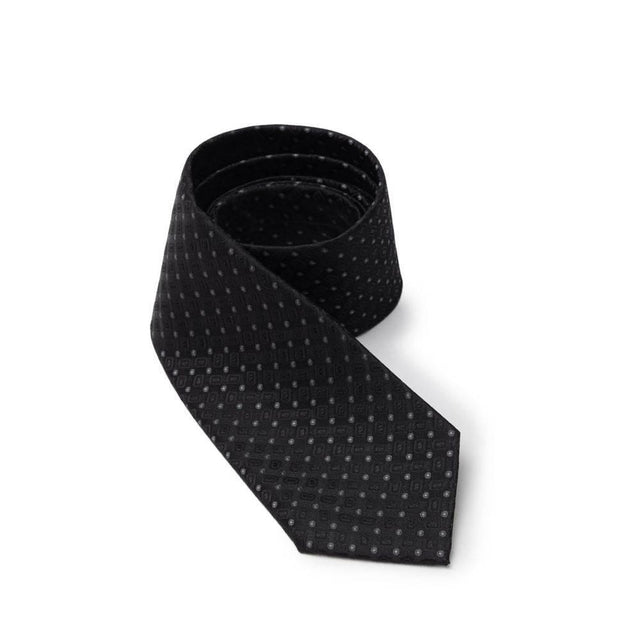 Dolce & Gabbana Black Silk Ties & Bowty - Hilstor