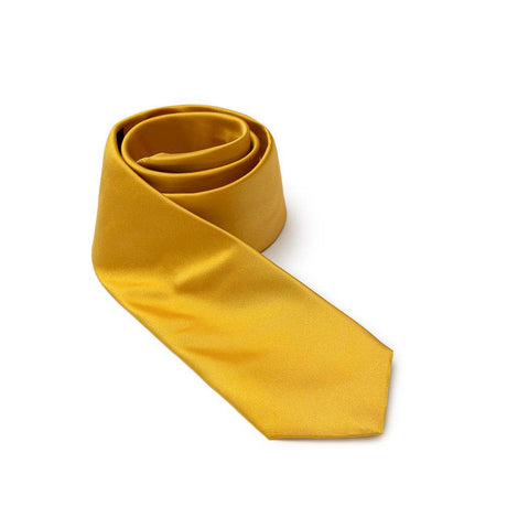 Dolce & Gabbana Gold Silk Ties & Bowty - Hilstor