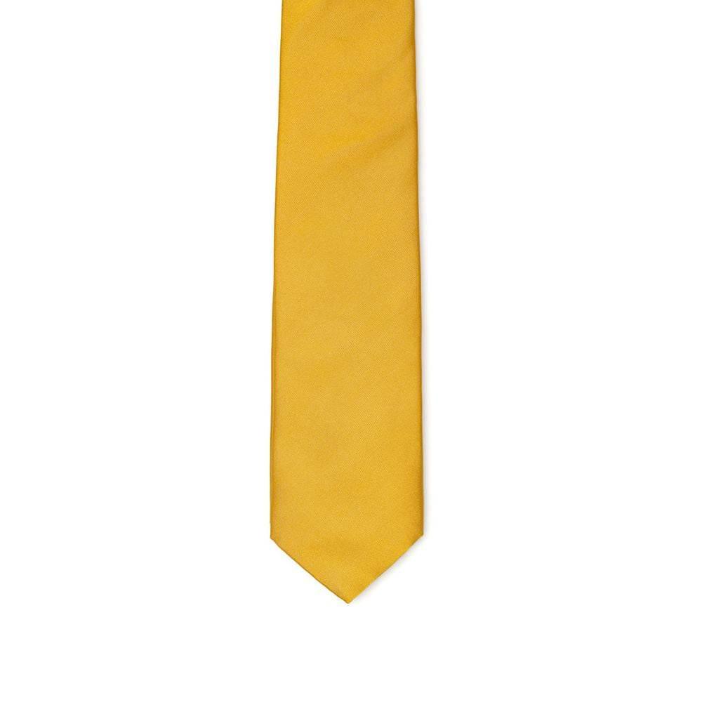 Dolce & Gabbana Gold Silk Ties & Bowty - Hilstor